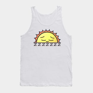 cute sun chilling out Tank Top